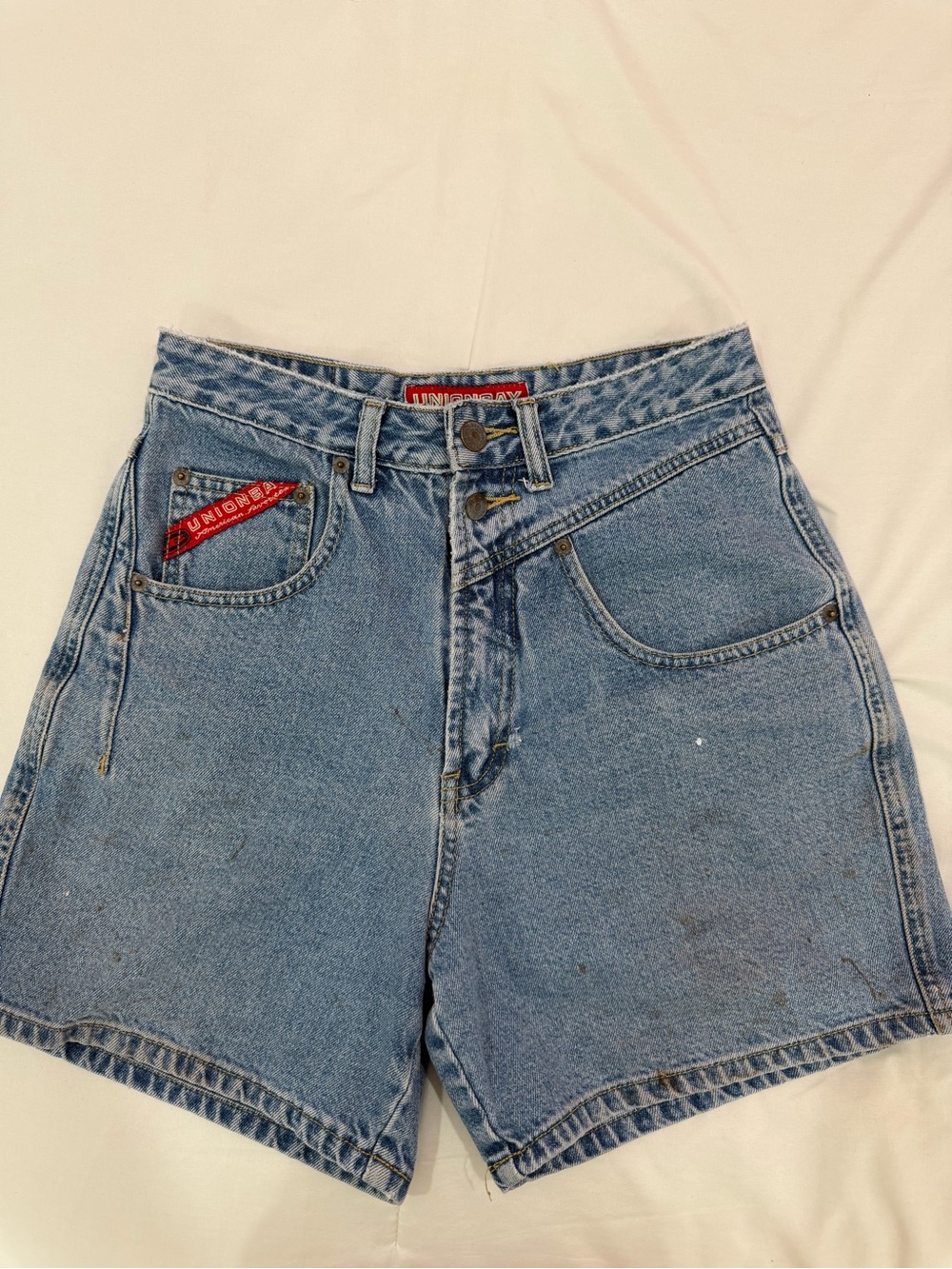 Vintage UNIONBAY Light Blue Low-Rise Jean Shorts